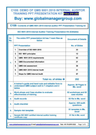 Blank Audit Training Certificate Template Word