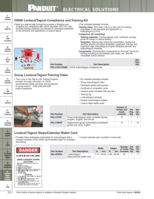 Blank Lock Out Tag Out Training Certificate Template Doc