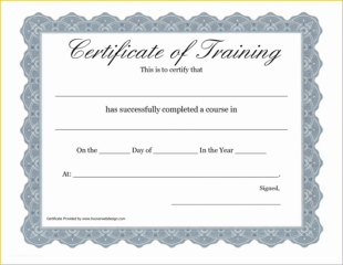 Customer Service Training Certificate Template Doc