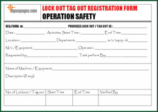 Editable Lock Out Tag Out Training Certificate Template Pdf