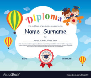 Free Blank Elementary School Certificate Template Doc