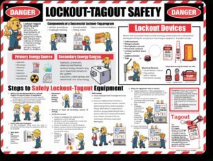 Free Editable Lock Out Tag Out Training Certificate Template Sample