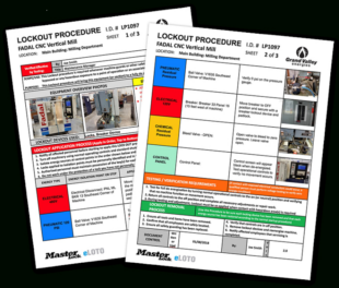 Free Editable Lock Out Tag Out Training Certificate Template Sample