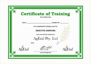 Free Printable Internal Training Certificate Template Pdf