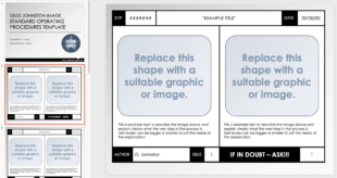 custom visual work instruction template  doc sample