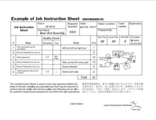 printable step by step work instruction template doc