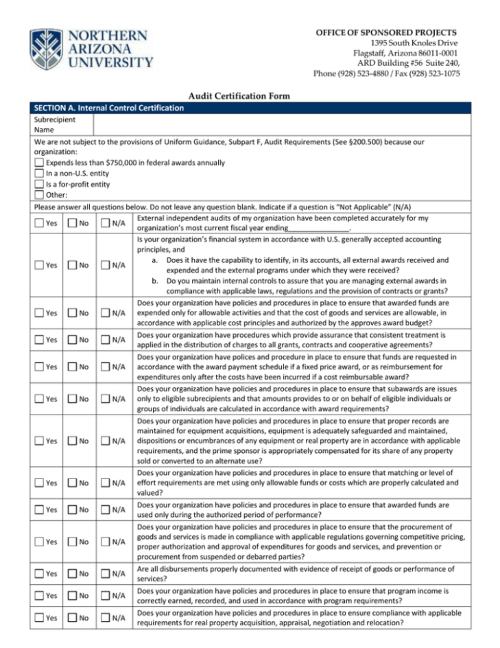 Custom Audit Training Certificate Template Sample