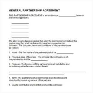 editable 8 sample partnership agreements  sample templates business partnership agreement contract template pdf