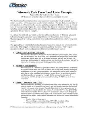 editable farm land lease agreement template  awesome template collections farm land rent contract template pdf