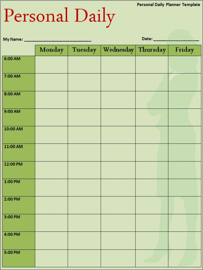 Editable Guideline Program Work Activity Schedule Template Word Sample