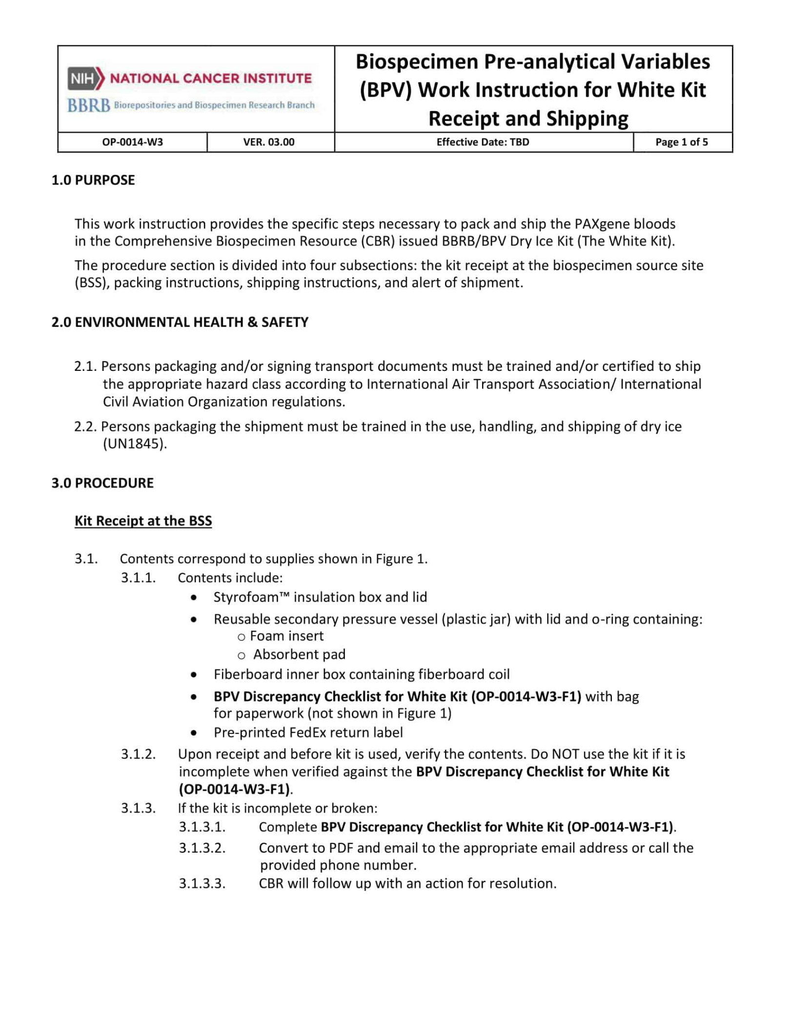 editable safety work instructions template  example