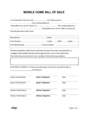 free free bill of sale forms 23  pdf  word contract to buy a house template sample