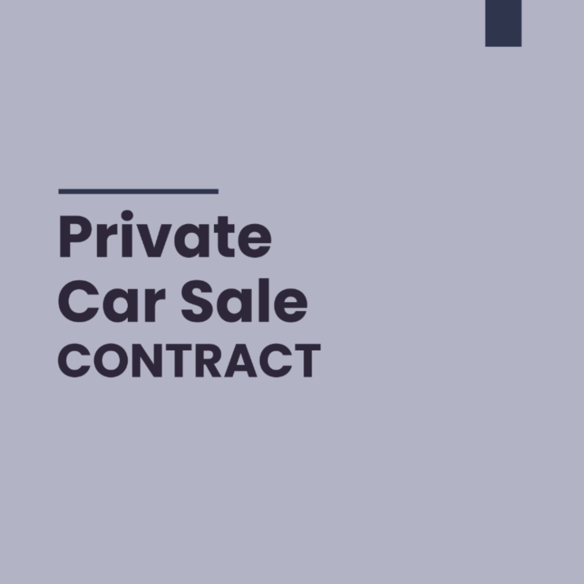 free free contract templates  examples  edit online  download private car sale contract template example