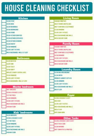 Free Sample Hotel Deep Cleaning Schedule Template Excel Example