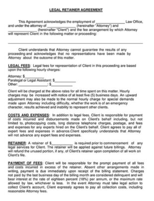 printable 1 page service agreement template simple service agreement contract template word