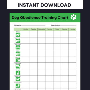 Printable Dog Obedience Training Certificate Template Doc