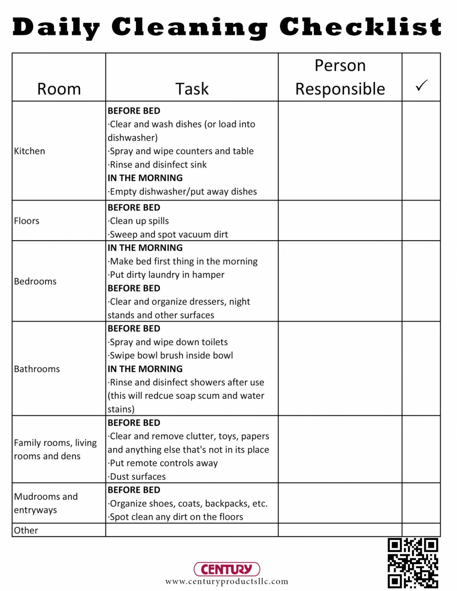 Sample Dental Office Cleaning Schedule Template Doc