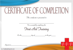 Free Blank Cpr Training Certificate Template Pdf