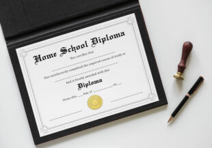 Free Editable High School Diploma Certificate Template