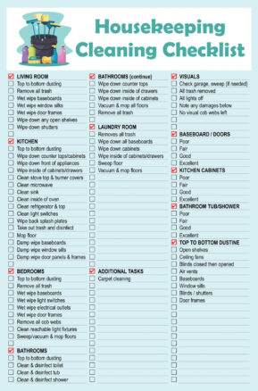 Free Printable Maid Daily Work Schedule Template  Example