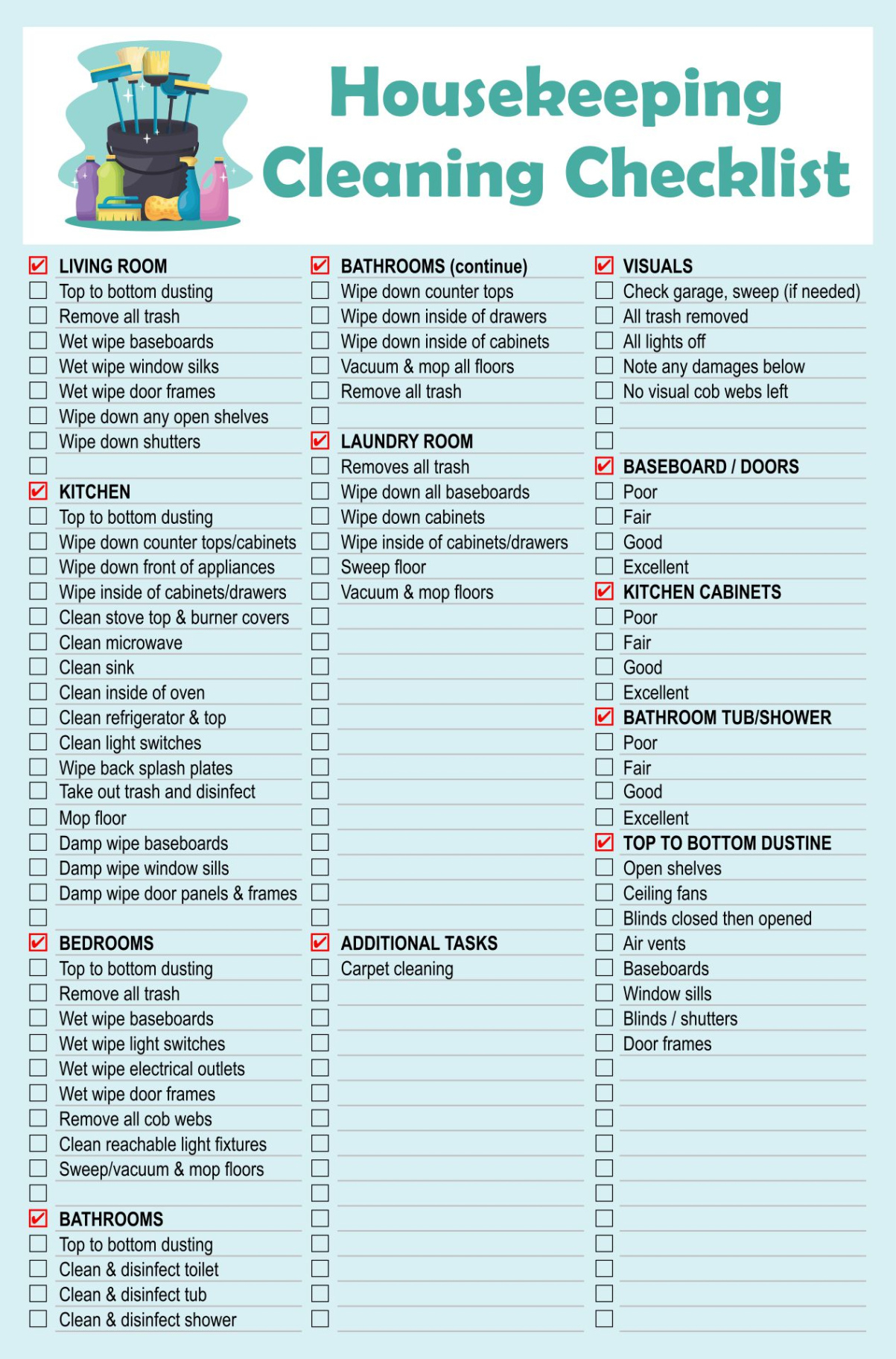 Free Printable Maid Daily Work Schedule Template  Example