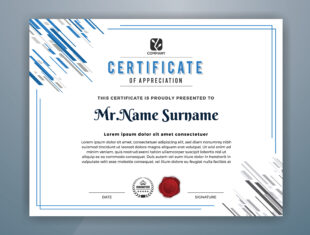 Personal Trainer Certificate Template Word