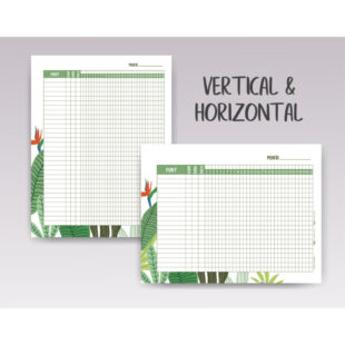 Printable Garden Watering Schedule Template Word Sample