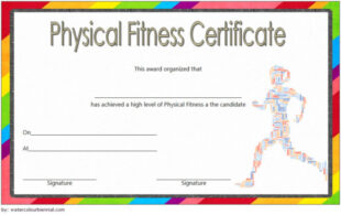 Printable Personal Trainer Certificate Template Pdf