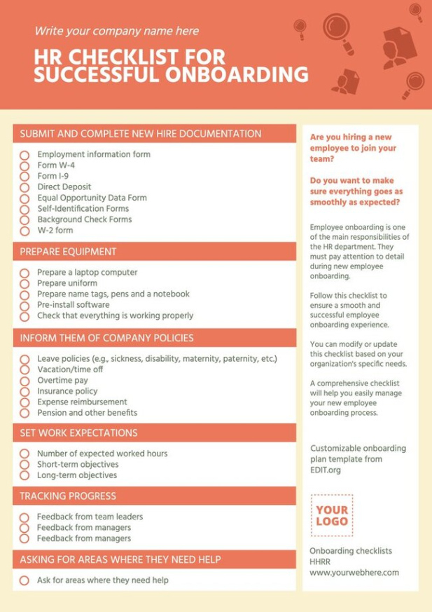 Free Blank Onboarding Training Schedule Template Word Example