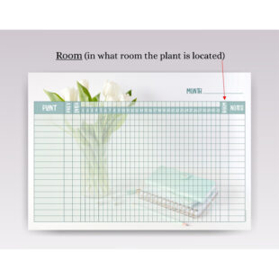 Free Editable Garden Watering Schedule Template  Example