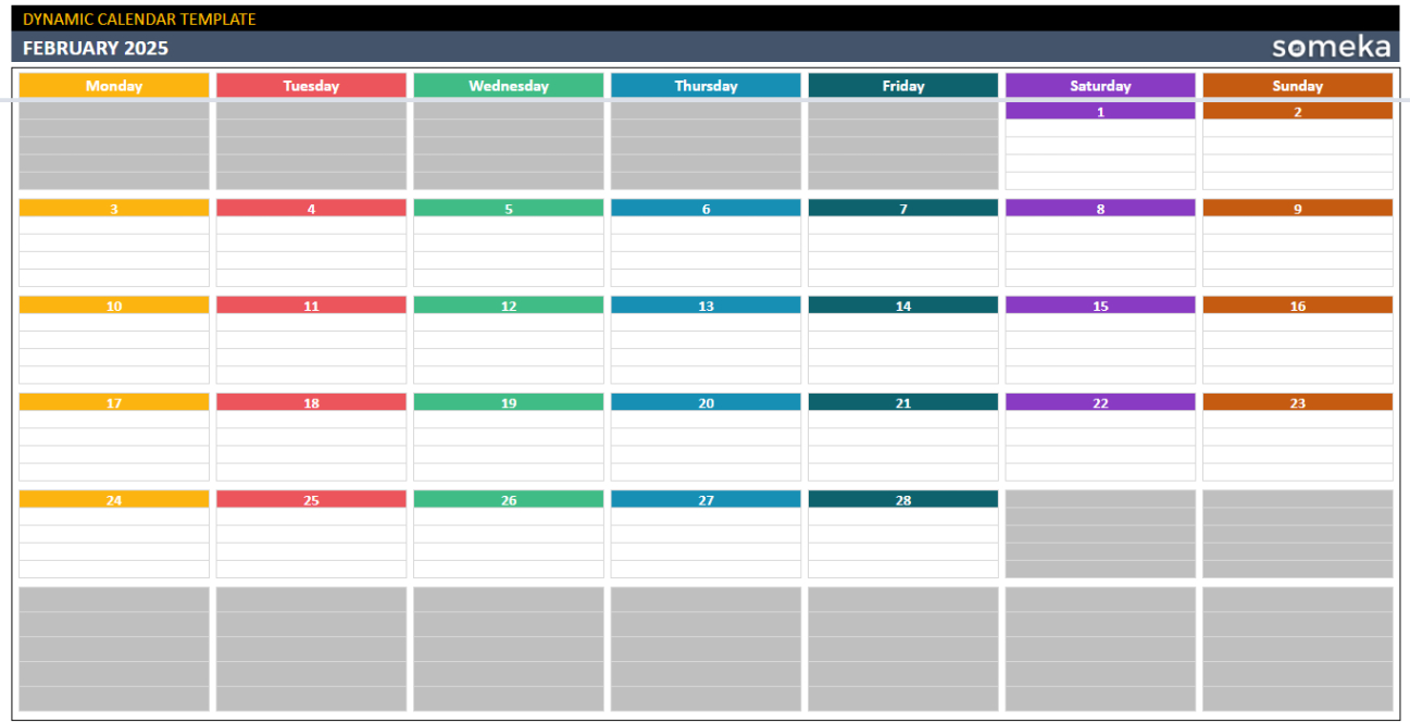 Free Printable Weekly Schedule Google Sheets Template Pdf Sample