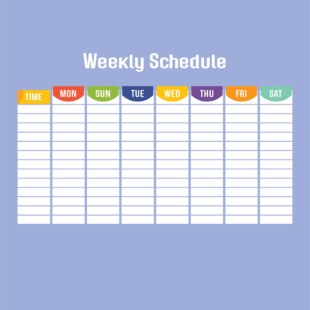 Free Sample Compressed Work Week Schedule Template Doc Sample