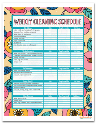 Free Sample Maid Daily Work Schedule Template Word Sample