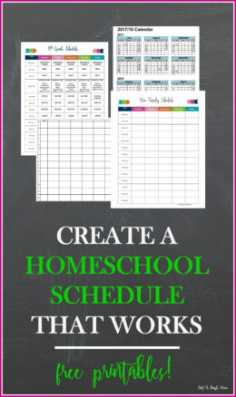 Sample Homeschool Daily Schedule Template Excel Sample